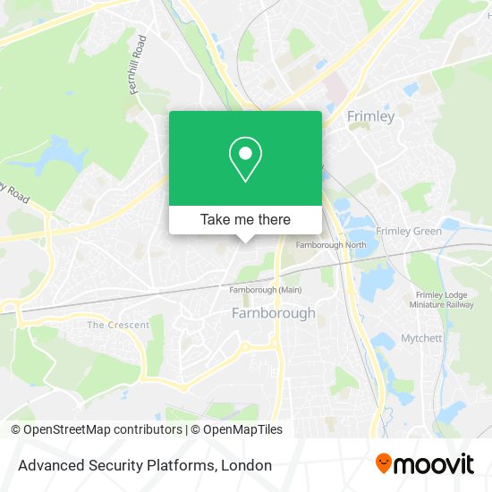 Advanced Security Platforms map