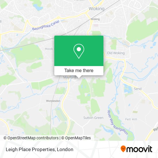 Leigh Place Properties map