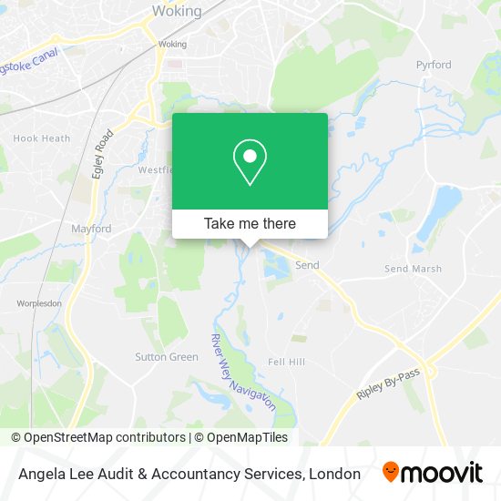 Angela Lee Audit & Accountancy Services map