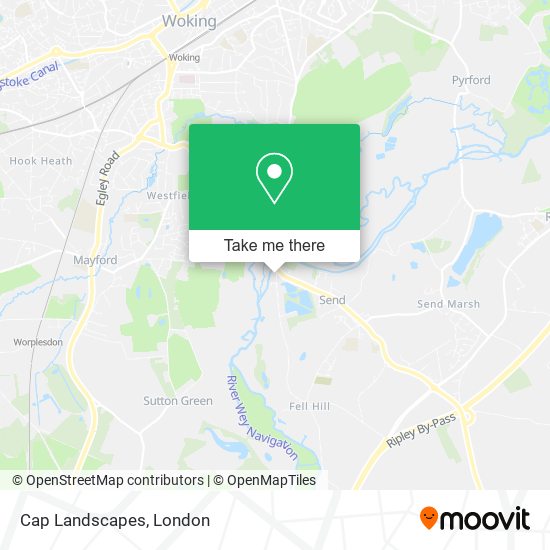 Cap Landscapes map