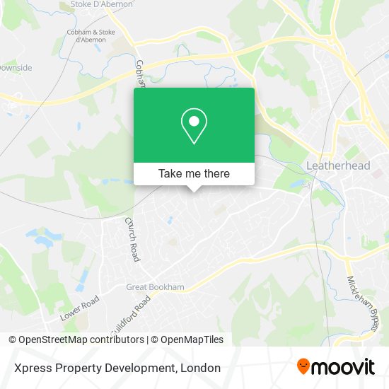 Xpress Property Development map