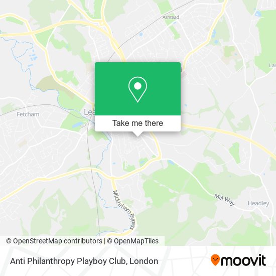 Anti Philanthropy Playboy Club map