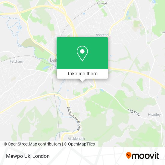 Mewpo Uk map