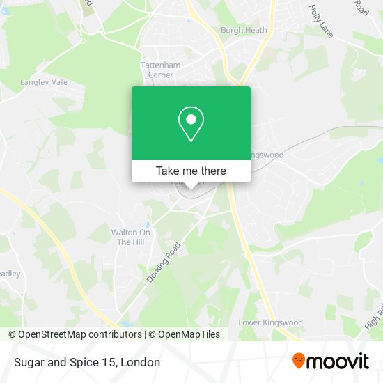 Sugar and Spice 15 map