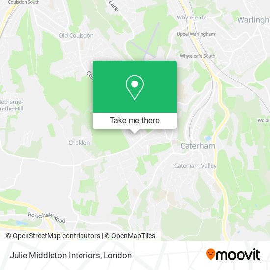 Julie Middleton Interiors map