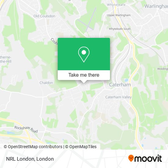 NRL London map