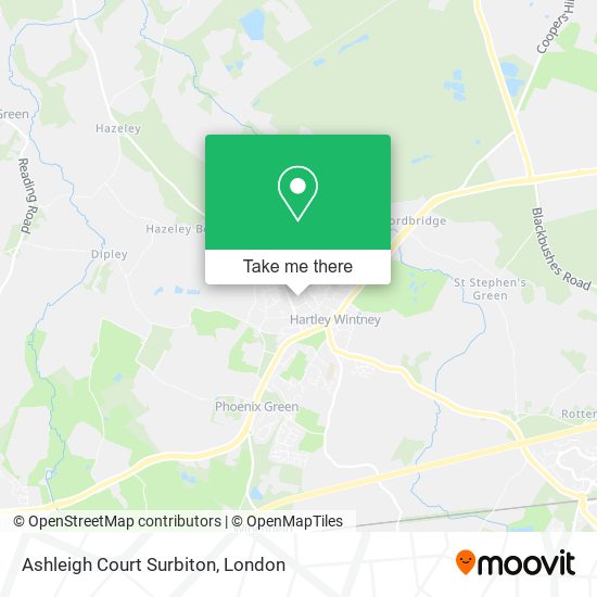 Ashleigh Court Surbiton map