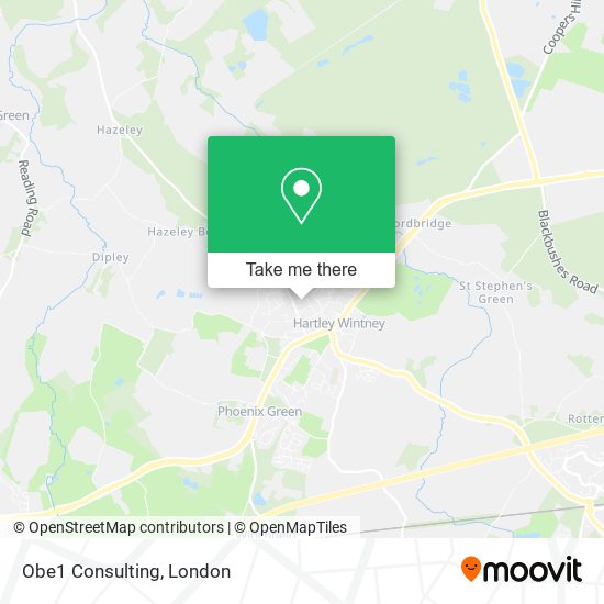 Obe1 Consulting map