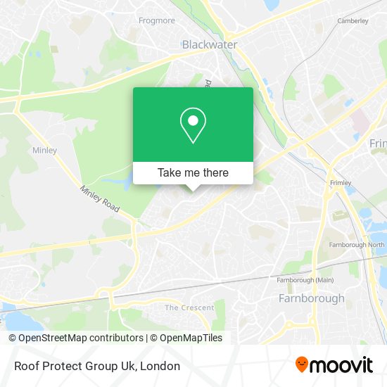 Roof Protect Group Uk map
