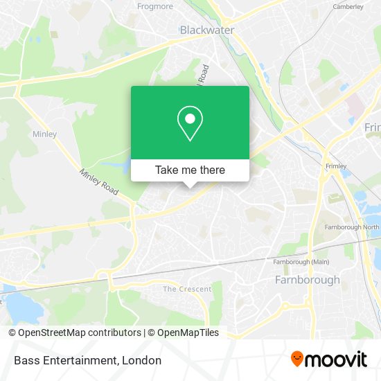 Bass Entertainment map