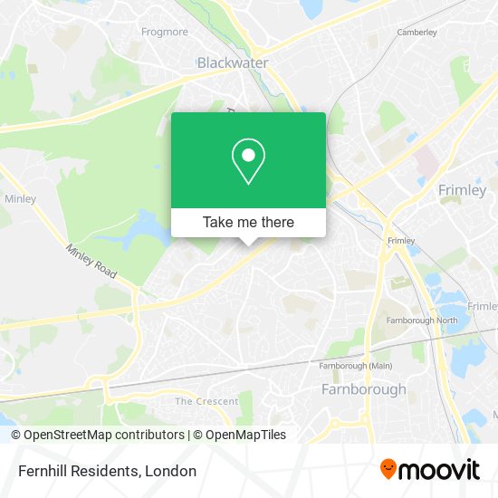 Fernhill Residents map