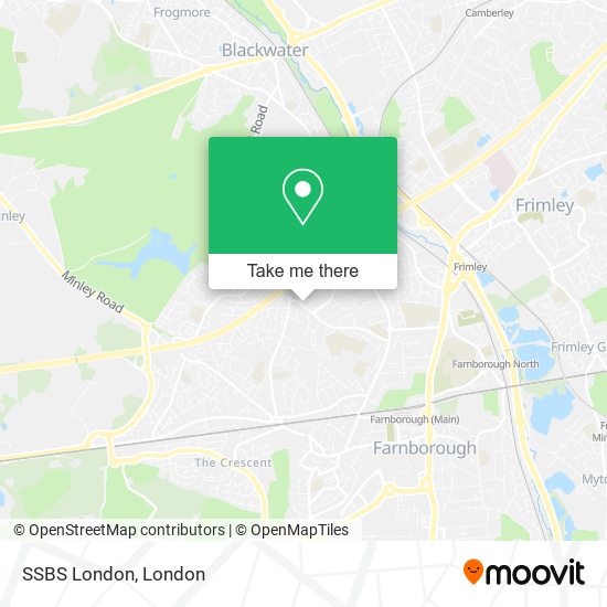 SSBS London map