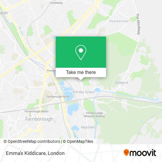 Emma's Kiddicare map