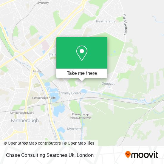 Chase Consulting Searches Uk map
