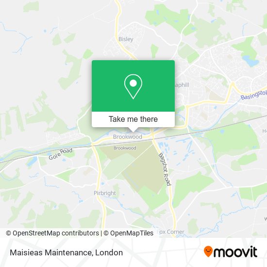 Maisieas Maintenance map