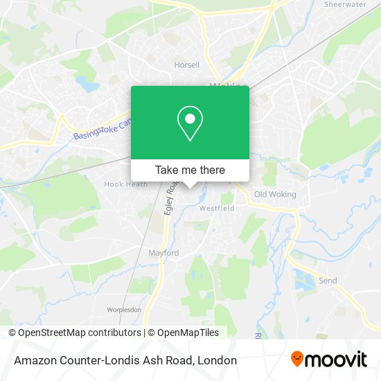 Amazon Counter-Londis Ash Road map