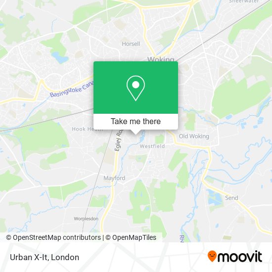 Urban X-It map