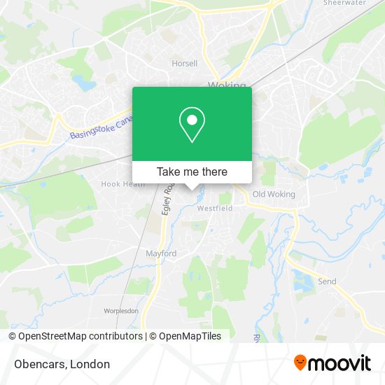 Obencars map