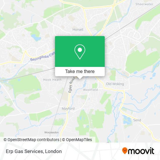 Erp Gas Services map