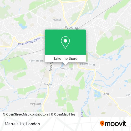 Martels-Uk map