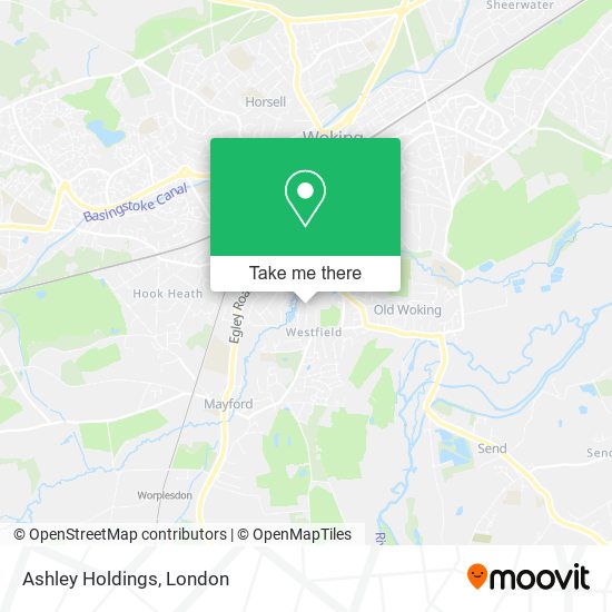 Ashley Holdings map
