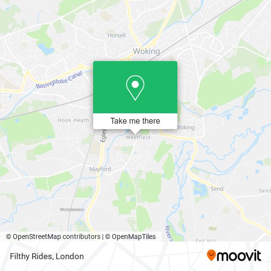 Filthy Rides map