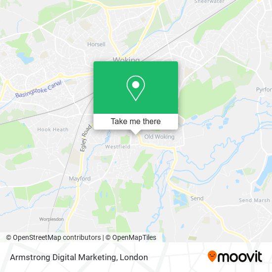 Armstrong Digital Marketing map