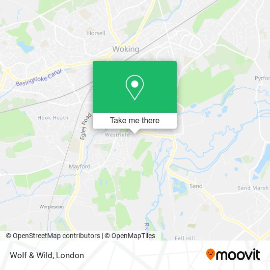 Wolf & Wild map