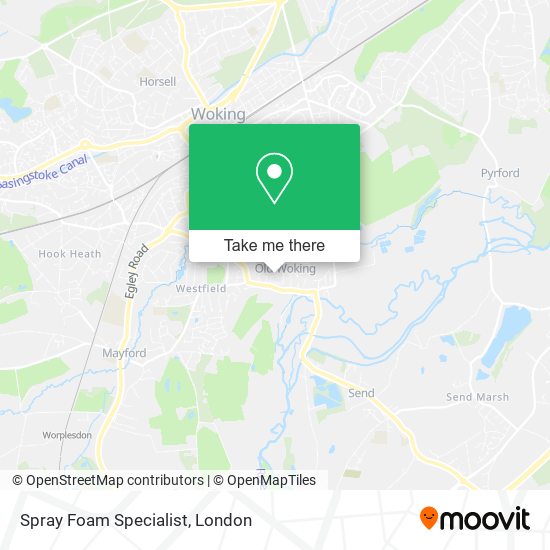 Spray Foam Specialist map