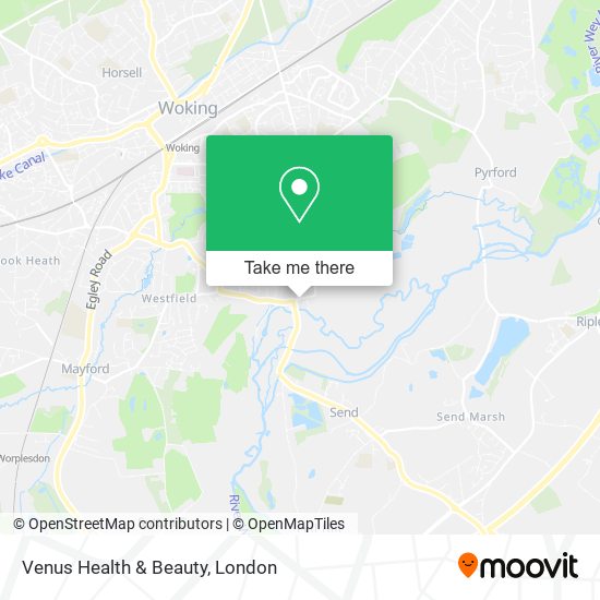 Venus Health & Beauty map