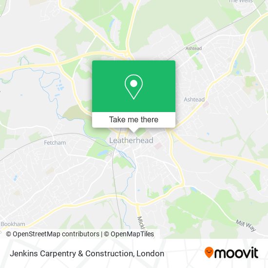 Jenkins Carpentry & Construction map