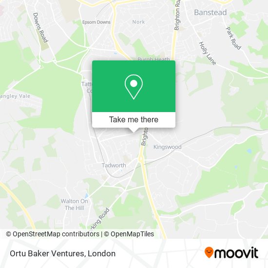 Ortu Baker Ventures map