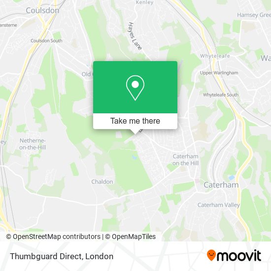 Thumbguard Direct map