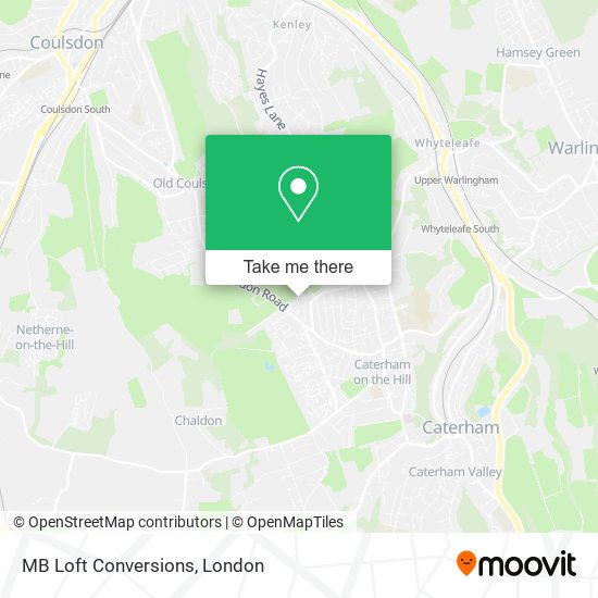 MB Loft Conversions map