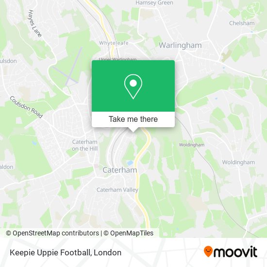 Keepie Uppie Football map