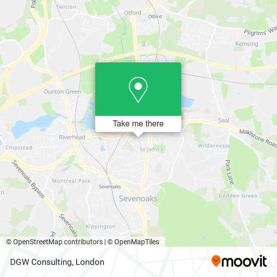 DGW Consulting map