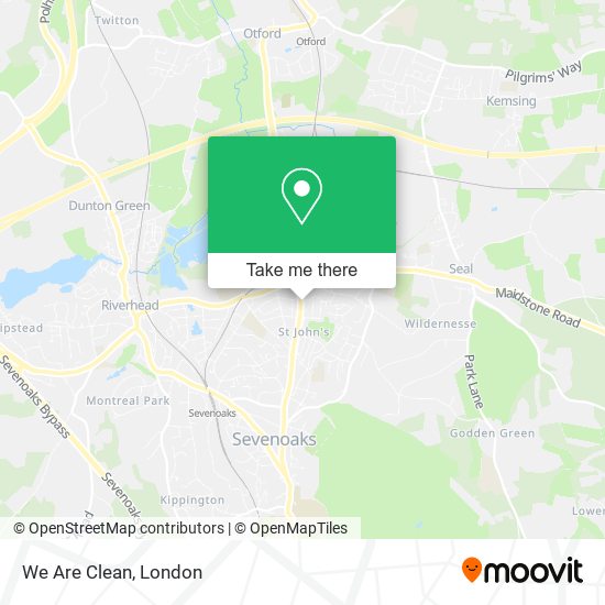 We Are Clean map