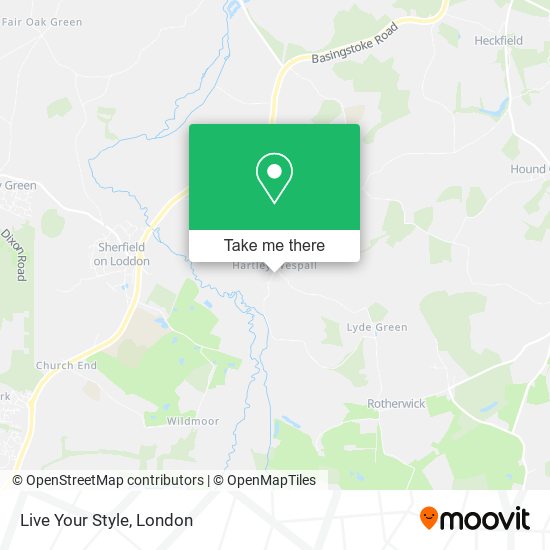 Live Your Style map