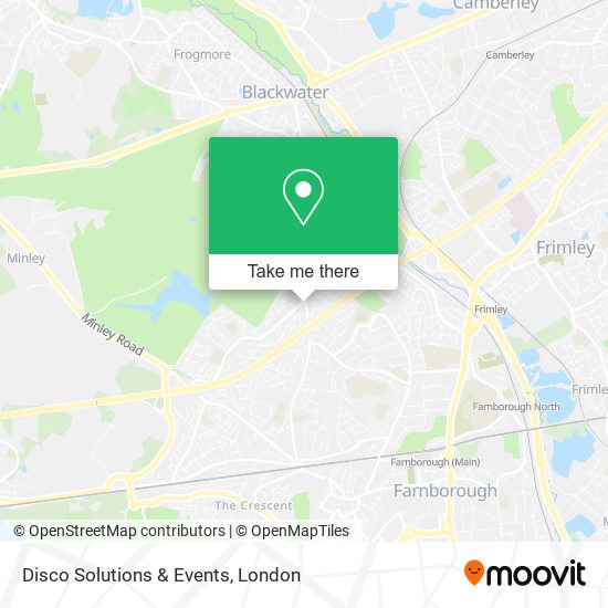 Disco Solutions & Events map