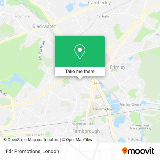 Fdr Promotions map