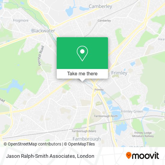 Jason Ralph-Smith Associates map