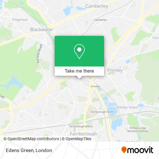 Edens Green map