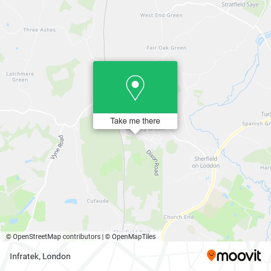 Infratek map