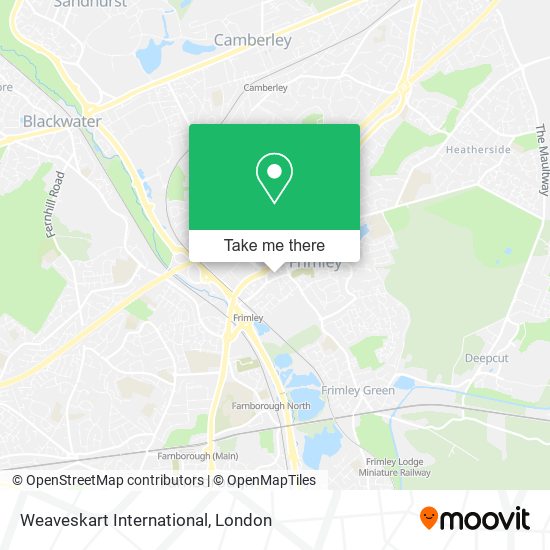 Weaveskart International map