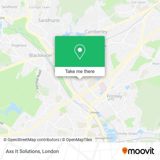 Axs It Solutions map