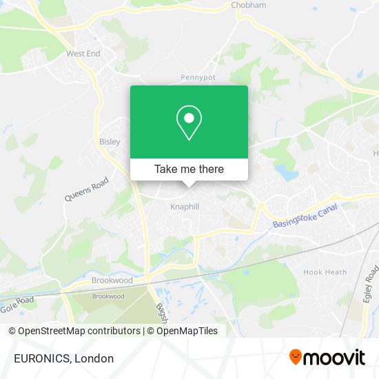 EURONICS map