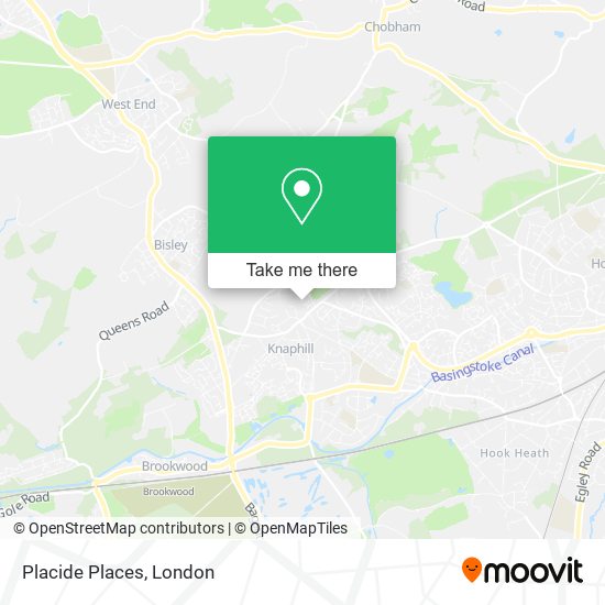 Placide Places map