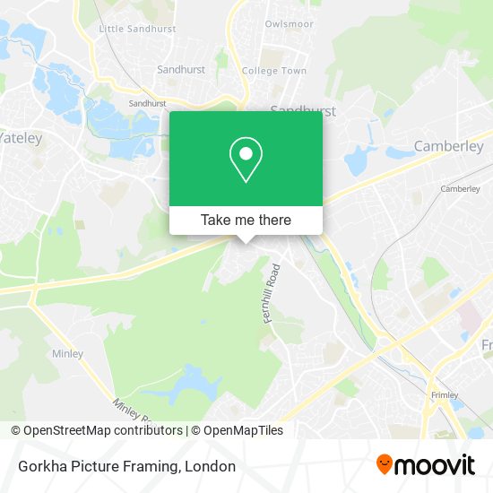 Gorkha Picture Framing map