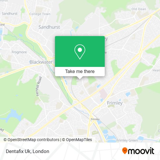 Dentafix Uk map
