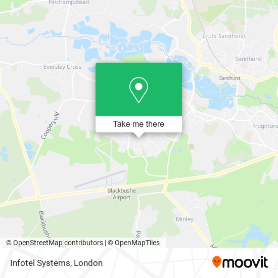 Infotel Systems map